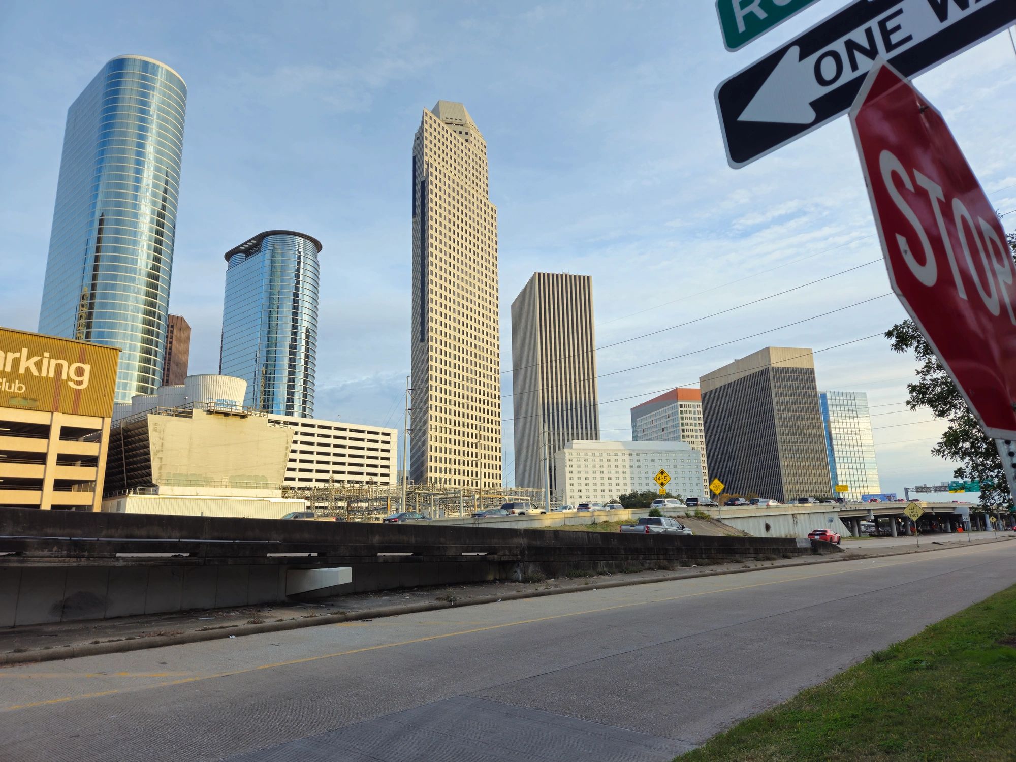 Houston skyline for electricity shopping guide